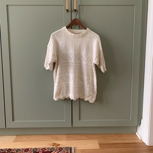Vintage knit grandma sweater